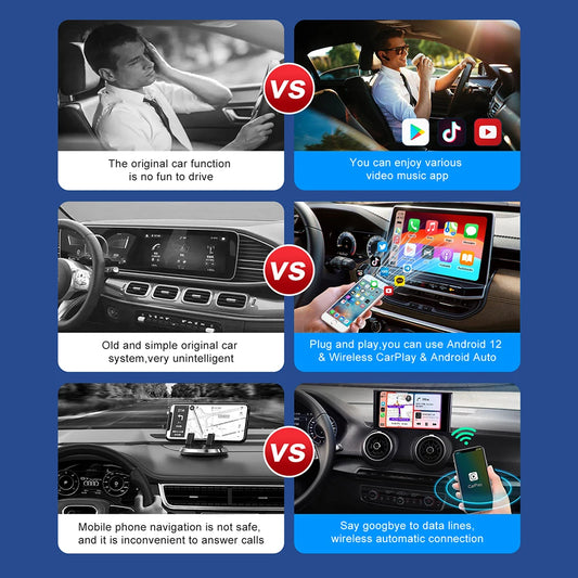 EasyConnect Wireless CarPlay & Android Auto Adapter