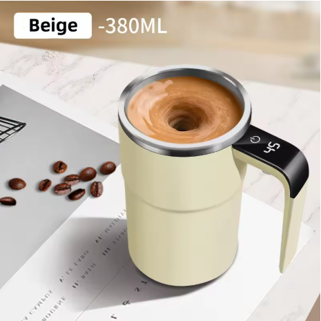 Magnetic Self-Stir Mug