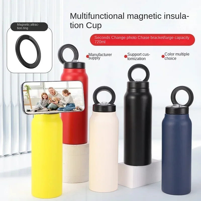 MagGrip Magnetic Phone Water Bottle
