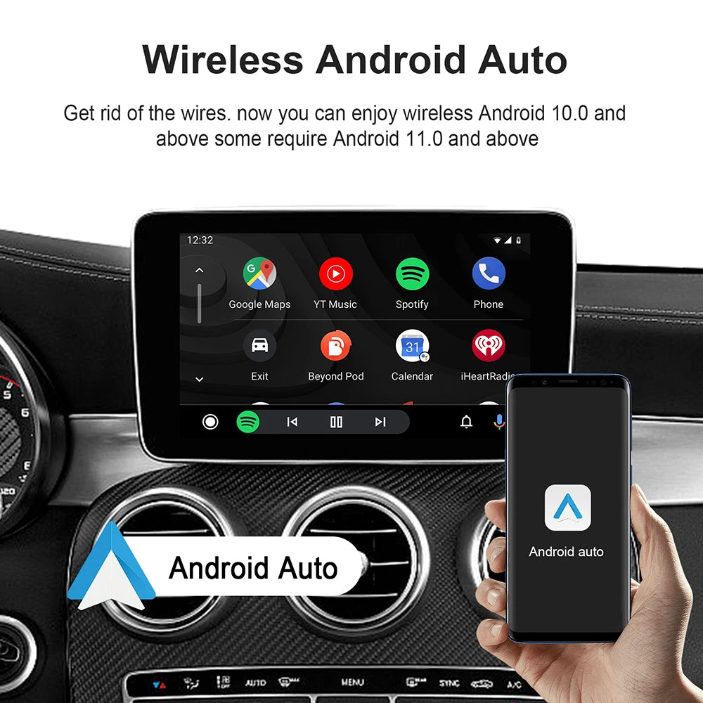 EasyConnect Wireless CarPlay &amp; Android Auto Adapter