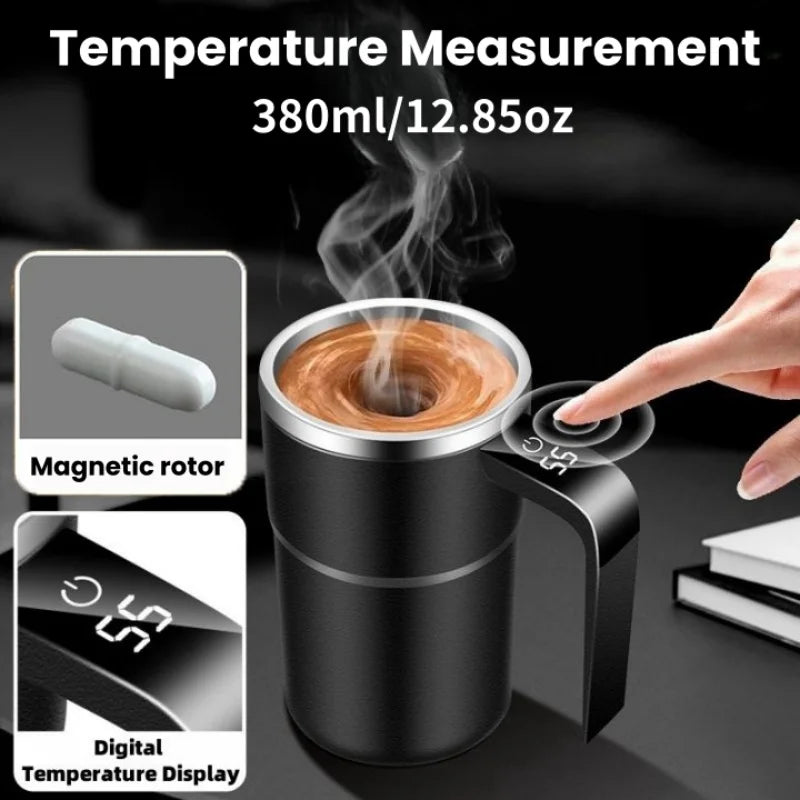 Magnetic Self-Stir Mug